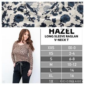 LuLaRoe 2X Hazel NWOT